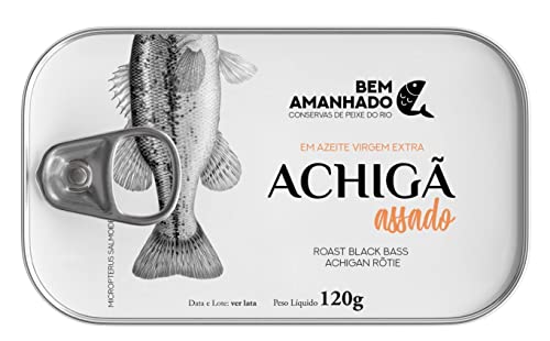 Bem Amanhado - Gourmet-Süßwasserfisch Forellenbarsch In nativem Olivenöl extra geröstet (Micropterus salmoides) - 3er Pack (3 x 120 gr) von generic