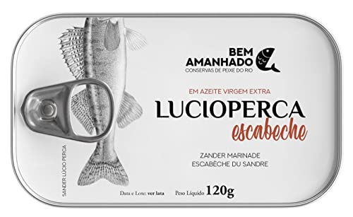 Bem Amanhado - Gourmet-Süßwasserfisch Zander (Sander lucioperca) in Marinade - 3er Pack (3 x 120 gr) von generic