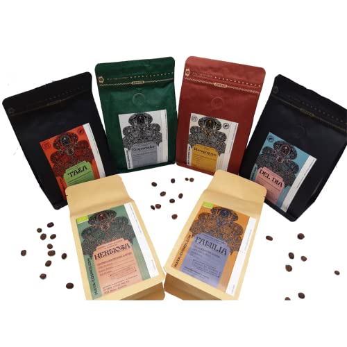 La Primera Maya Kaffee-Schätze (1,59 kg) 6x Premium Röstkaffee aus den bekanntesten Kaffeeanbaugebieten Guatemalas, Spezialitätenkaffee, direct-trade von generic