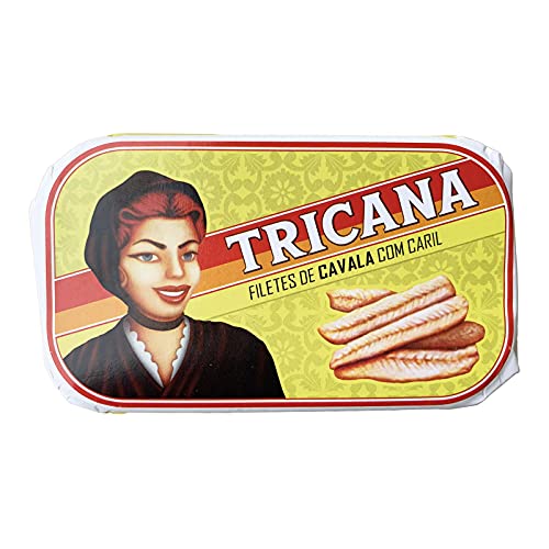 Tricana - Gourmet-Makrelenfilet mit Currysauce - 5er Pack (5 x 120 gr) von Tricana