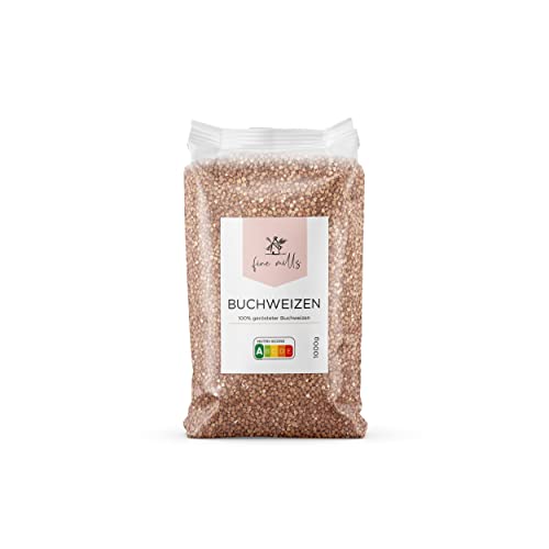 fine mills Buchweizen, schonend gerösteter 100% Buchweizen, 1000g, ohne GMO, Vegetarisch/Vegan fine mills Buchweizen, schonend gerösteter 100% Buchweizen, 1000g, ohne GMO, Vegetarisch/Vegan von generic