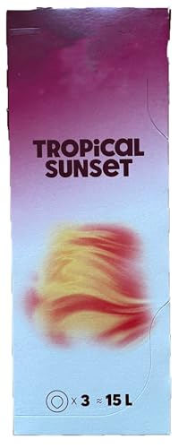 3 x Air Up Pod Original Duft Pods, Tropical Sunset Geschmack, Zubehör für Trinkflasche, aromatisierte Pads, 0 Kalorien, kein Zucker, natürliche Aromen (Tropical Sunset) von generisch