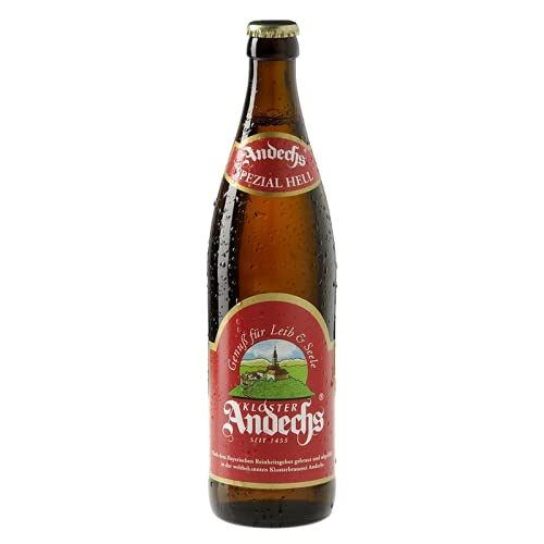 Andechser Spezial Hell (Mehrweg) (18 Flaschen | auch als 9er, 12er, 18er oder 30er Box), gebraut von Andechser Klosterbrauerei von generisch