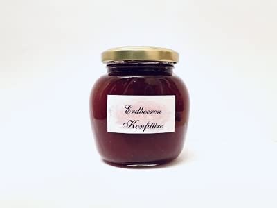 Erdbeeren - Konfitüre 250 g - handgemacht - Erdbeeren - Konfitüre 250 g - handgemacht - von generisch