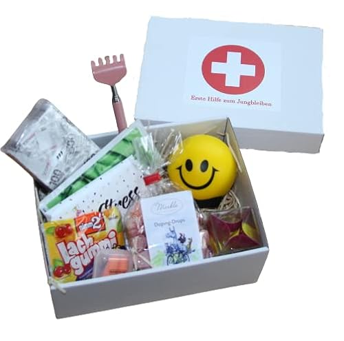 Erste Hilfe zum Jungbleiben - lustiges Geburtstagsgeschenk für Frauen - Geschenke Box Geburtstag Frau von generisch