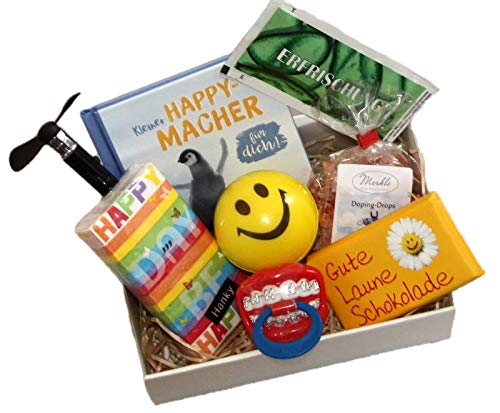 Geschenkbox Erste Hilfe bei schlechter Laune | Happy Macher Geschenke | schlechte Laune Entferner | Gute Laune Geschenk | Glücklich macher von generisch