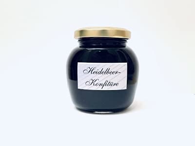 Heidelbeeren - Konfitüre 250 g - handgemacht - von generisch