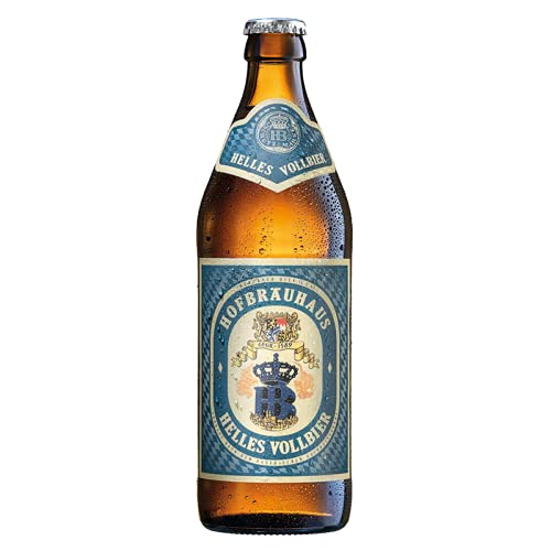 Hofbräu Helles Vollbier (Mehrweg) (18 Flaschen | auch als 9er, 12er, 18er oder 30er Box), gebraut von Hofbräu Hofbräu Helles Vollbier (Mehrweg) (18 Flaschen | auch als 9er, 12er, 18er oder 30er Box), gebraut von Hofbräu von generisch