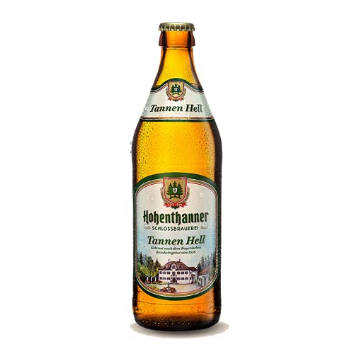 Hohenthanner Tannen Hell (Mehrweg) (12 Flaschen | auch als 9er, 12er, 18er oder 30er Box), gebraut von Hohenthanner Schlossbrauerei von generisch