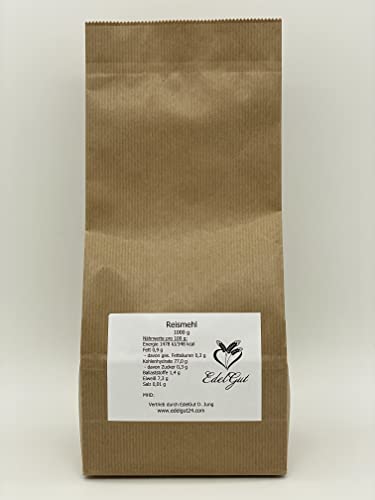 Reismehl 1 kg glutenfrei lactosefrei vegan Reis Mehl 1000 g von generisch