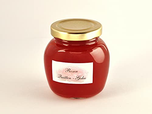 Rosengelee mit Quitten - 250 g - Rosen Gelee mit Apfelquitten- von generisch