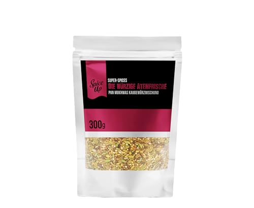 SPICE UP Die würzige Atemfrische Pan Mukhwas Kaugewürzmischung 300g – indische Gewürze – Premium – Ayurveda Heilkunde von Dttra