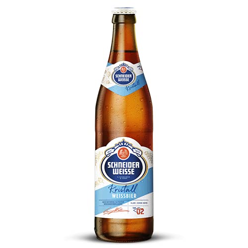 Schneider Weisse TAP2 Kristall Weizen (Mehrweg) (18 Flaschen | auch als 9er, 12er, 18er oder 30er Box), gebraut von Schneider Weisse Schneider Weisse TAP2 Kristall Weizen (Mehrweg) (18 Flaschen | auch als 9er, 12er, 18er oder 30er Box), gebraut von Schneider Weisse von GREAT BRITISH TRADING LIMITED