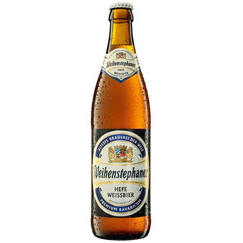 Weihenstephan Hefe Weissbier (Mehrweg) (12 Flaschen | auch als 9er, 12er, 18er oder 30er Box), gebraut von Weihenstephan von generisch