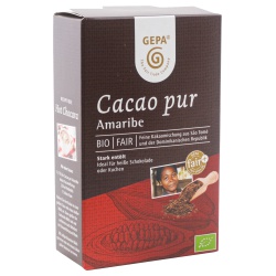 Kakaopulver Amaribe, stark entölt von gepa