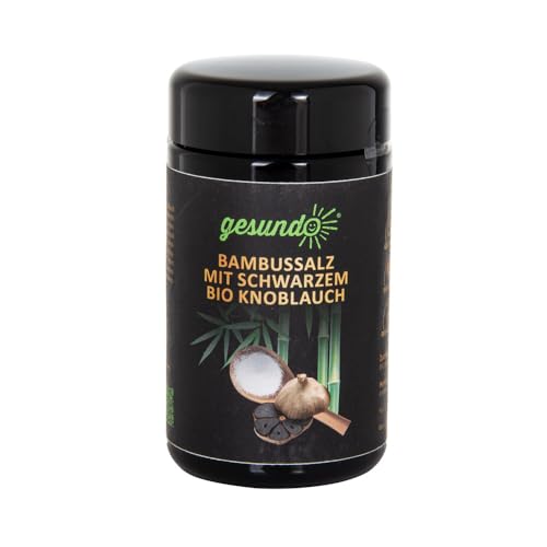 gesundo Bambussalz mit schwarzem BIO Knoblauch gesundo Bambussalz mit schwarzem BIO Knoblauch von gesundo