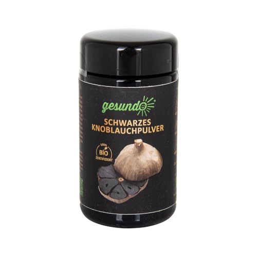 gesundo schwarzes Knoblauchpulver Bio - 90g gesundo schwarzes Knoblauchpulver Bio - 90g von gesundo