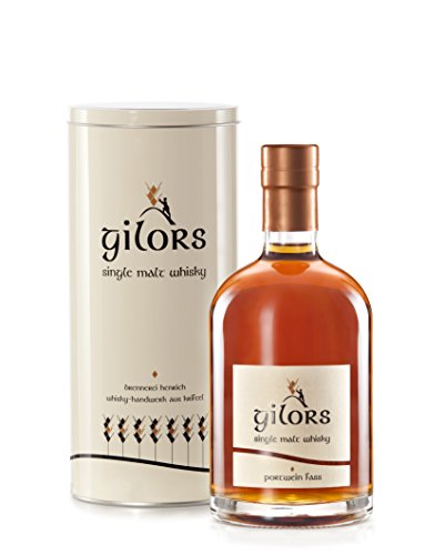 gilors Deutscher Single Malt Whisky - aus Hessen - im Portwein Fass gereift - 42,8% vol - 0,5l gilors Deutscher Single Malt Whisky - aus Hessen - im Portwein Fass gereift - 42,8% vol - 0,5l von Gilors
