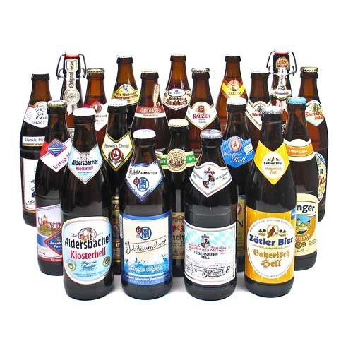 Bayerische Biere im Bierset (20 Flaschen / 5,6% vol.) von gourmeo24.com