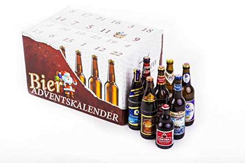 Bier Adventskalender 'Deutsche Biere' (24 Flaschen / 6,0% vol.) von gourmeo24.com
