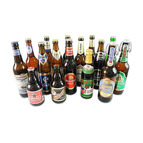 Deutsche Biere im 16er Set (16 Flaschen / 6,0% vol.) von gourmeo24.com
