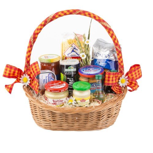 Geschenkkorb 'Ostdeutsche Spezialitäten' Geschenkkorb 'Ostdeutsche Spezialitäten' von gourmeo24.com