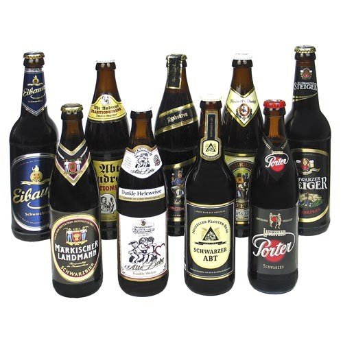 Schwarzbier Bierset (9 Flaschen / 5,2% vol.) von gourmeo24.com