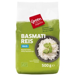 Basmati-Reis, weiß von green