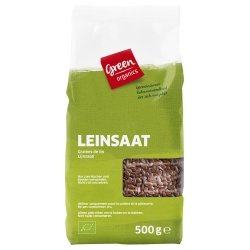 Leinsaat, braun Leinsaat, braun von green