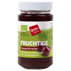 Sauerkirsch-Fruchtaufstrich von green