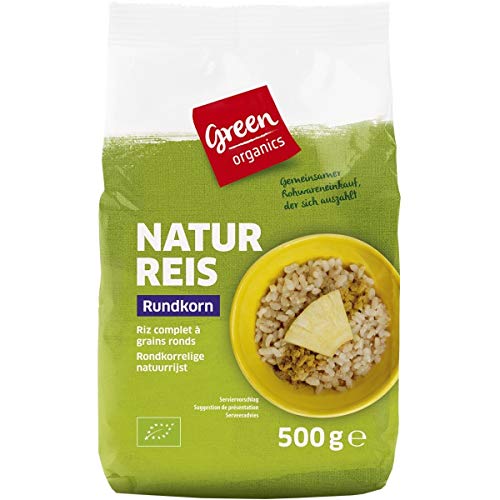 green Rundkornreis, natur (500 g) - Bio von green