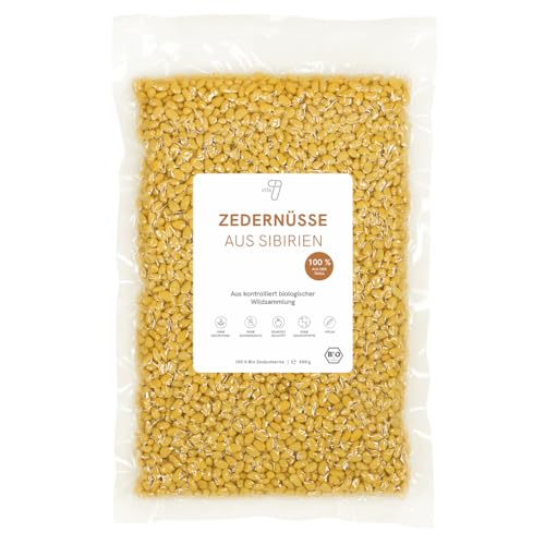 vita7 - Bio Zedernüsse, 500g, Nüsse der Zedern, Pinienkerne, Wildsammlung Taiga, unbehandelt vita7 - Bio Zedernüsse, 500g, Nüsse der Zedern, Pinienkerne, Wildsammlung Taiga, unbehandelt von greenist