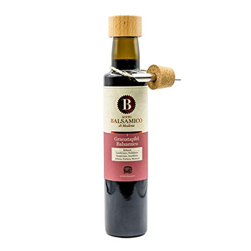 Aceto Balsamico Granatapfel Balsamico 250 ml (inkl. Ausgießer) [SET] von greenomic