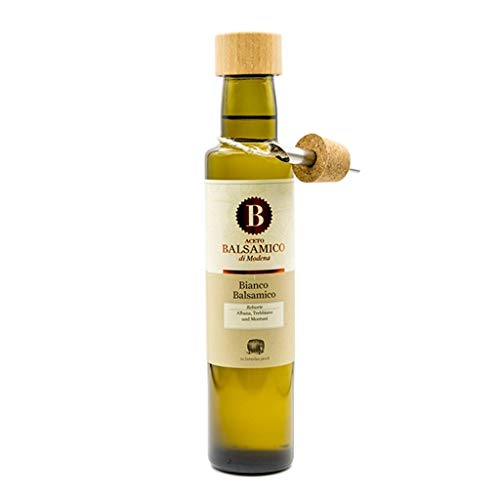 Aceto Balsamico Bianco 250 ml inkl. Ausgießer [SET] von greenomic