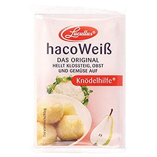 Lucullus Haco Knödelhilfe, 5 x 5 g von hacoWeiß