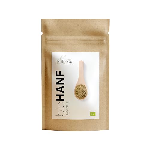 Hanf & Natur Hanfmehl Bio 800g - Ballaststoffreiches, Eiweißreiches Lebensmittel zum Kochen und Backen aus Deutschland, Bioprodukt Hanf & Natur Hanfmehl Bio 800g - Ballaststoffreiches, Eiweißreiches Lebensmittel zum Kochen und Backen aus Deutschland, Bioprodukt von hanf & natur