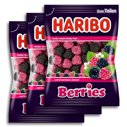 3 er Pack Haribo Berries 3 x 175g 3 er Pack Haribo Berries 3 x 175g von haribo