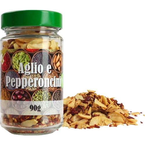 Aglio e Pepperoncini Pesto-Mischung z.Anrühren Vegan hausgemacht BARRIQUE-Feine Manufaktur Deutschland 90g-Glas von Barrique