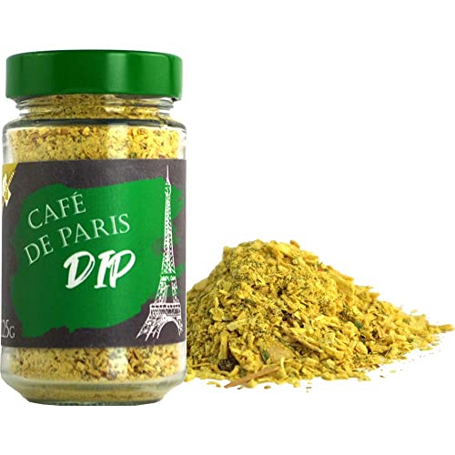 Café de Paris Dip Pesto-Mischung z.Anrühren hausgemacht BARRIQUE-Feine Manufaktur Deutschland 125g-Glas von Barrique