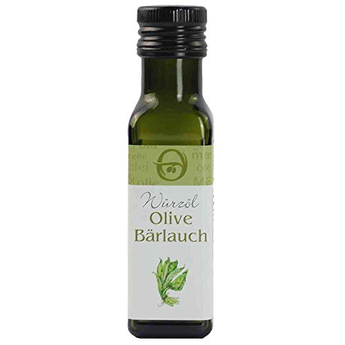 Öl Olive-Bärlauch Würzöl Olive-Bärlauch Würzöl Vegan hausgemacht BARRIQUE-Feine Manufaktur Deutschland 100ml-Fl von hausgemacht BARRIQUE-Feine Manufaktur