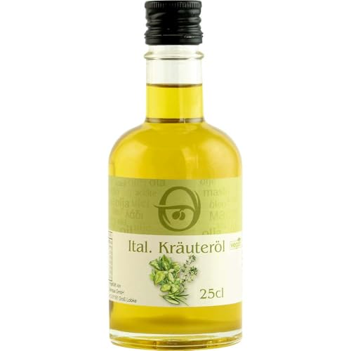 Öl Olive-Ital.Kräuter Würz-Öl Olive-Kräuter Würzöl Vegan hausgemacht BARRIQUE-Feine Manufaktur Deutschland 250ml-Fl von hausgemacht BARRIQUE-Feine Manufaktur