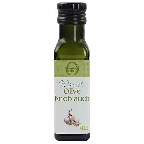 Öl Olive-Knoblauch Würz-Öl Olive-Knoblauch Würzöl Vegan hausgemacht BARRIQUE-Feine Manufaktur Deutschland 100ml-Fl von hausgemacht BARRIQUE-Feine Manufaktur