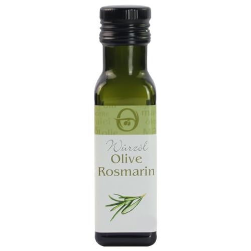 Öl Olive-Rosmarin Würz-Öl Rosmarin Oliven-Würzöl Vegan hausgemacht BARRIQUE-Feine Manufaktur Deutschland 100ml-Fl von hausgemacht BARRIQUE-Feine Manufaktur