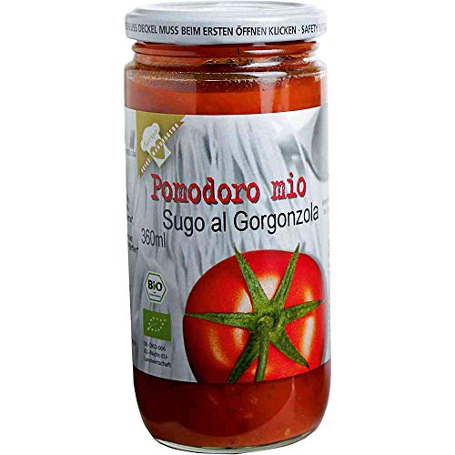 Sugo pomodoro al Gorgonzola Tomatensauce m.Gorgonzola Vegetarisch hausgemacht BARRIQUE-Feine Manufaktur Deutschland 360mlGlas von hausgemacht BARRIQUE-Feine Manufaktur