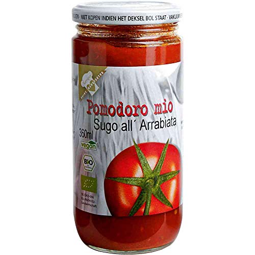 Sugo pomodoro all'arrabiata scharfe Tomatensauce Vegan hausgemacht BARRIQUE-Feine Manufaktur Deutschland 360mlGlas von hausgemacht BARRIQUE-Feine Manufaktur