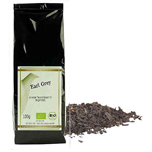 Tee schwarz 'Earl Grey' Schwarztee-Mischung Vegan hausgemacht BARRIQUE-Feine Manufaktur Deutschland 100g-Pack von hausgemacht BARRIQUE-Feine Manufaktur