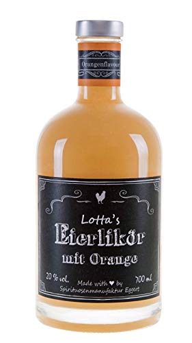 Lotta´s Eierlikör mit Orange 0,70l von heb