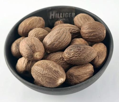 Muskatnuss ganz 100gr. (18-22Stück) oder 1 Kg Größe 100 g von Hilliger