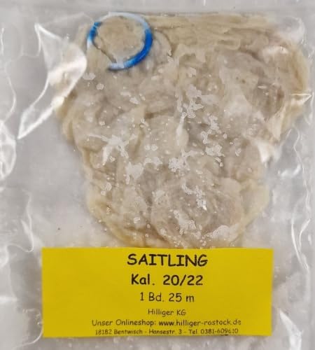 Saitlinge füllfertig 25 Meter verschiedene Kaliber Größe Kaliber 20/22 IA von Hilliger
