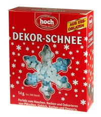 Dekor-Schnee Dekor-Schnee von hoch